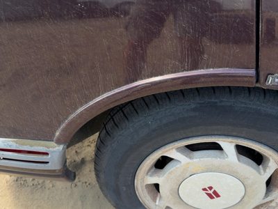 1994 Olds Eighty Eight Passenger Right Rear Moulding On Quarter Panel Oem Maroon