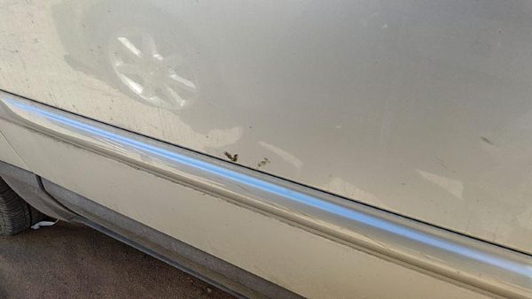 05-08 Pacifica Driver Left Front Upper Moulding From Door Oem Trim Silver Ps2 — photo 5