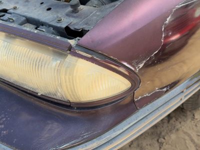 94-95 Eighty Eight Driver Left Front Turn Signal Light Lamp Oem Fender Mounted