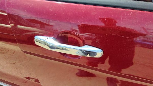 2014 Ford Explorer Outside Door Handle RH Ruby Red Rr — photo 5