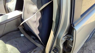 2002-2005 Ford Explorer Driver Left Front Seat Belt Retractor Shoulder Rp Tan