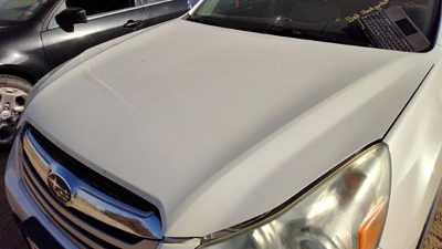 2012 Subaru Legacy Hood 7J Satin White