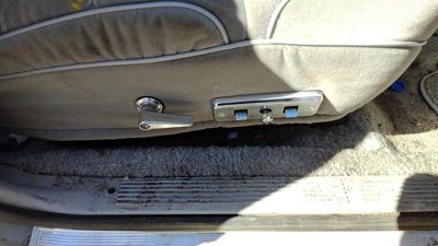 83-87 Grand Marquis Passenger Right Power Seat Track With Motors Only Oem Gray