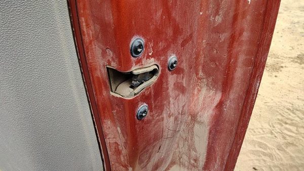 2005-2010 Chevy Cobalt Passenger Right Front Door Latch With Rods/Cables Oem — photo 2