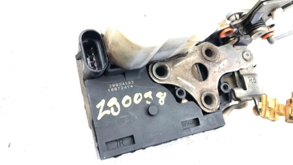 2005 Sierra 1500 Hd Passenger Right Rear Door Latch With Rods/Cables Oem Back — photo 12