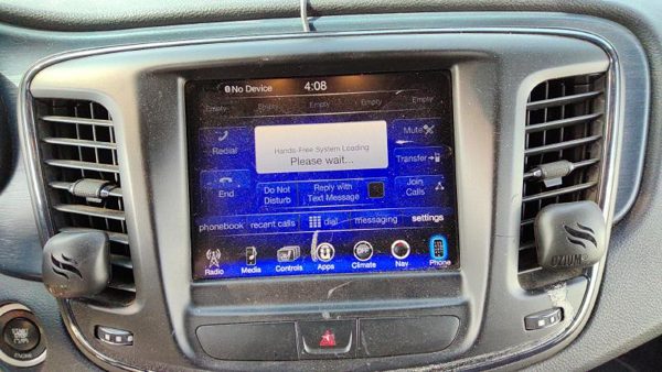 2015 Chrysler 200 Dash Display Receiver Screen Stereo Radio Head Unit Oem — photo 6