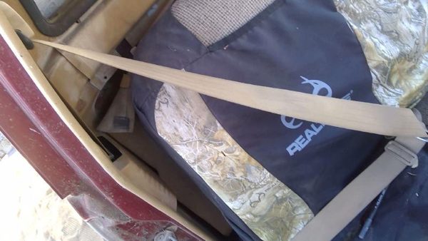 81-87 Isuzu Pup Pickup Passenger Right Front Seat Belt Retractor Shoulder Brown — photo 3