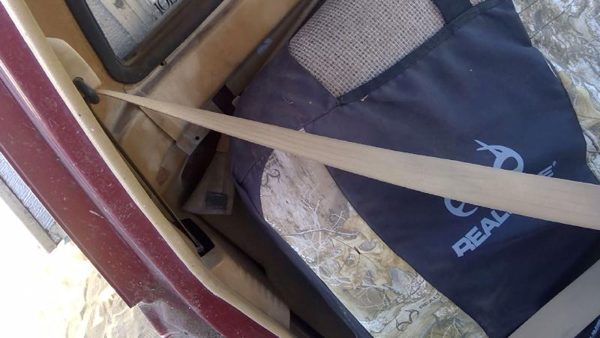 81-87 Isuzu Pup Pickup Passenger Right Front Seat Belt Retractor Shoulder Brown — photo 5