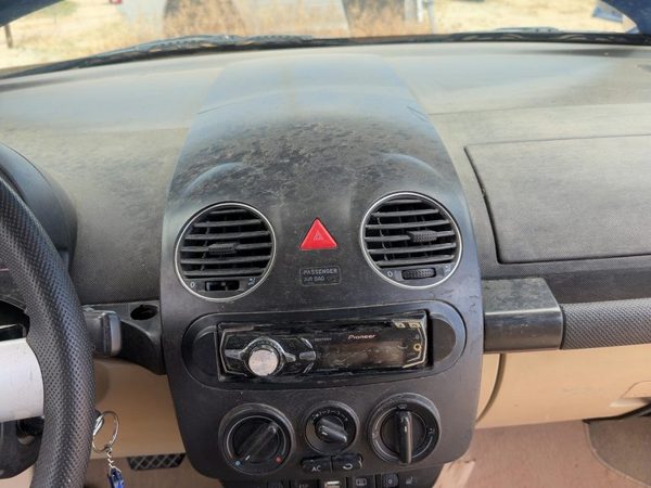 1998-2010 Vw Beetle Convertible Trim Bezel Around Radio Surround Dash Panel Oem — photo 3