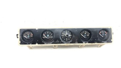 1987-1991 Wrangler Yj Center Gauge Set Oil Fuel Clock Temp Volt Instrument Panel