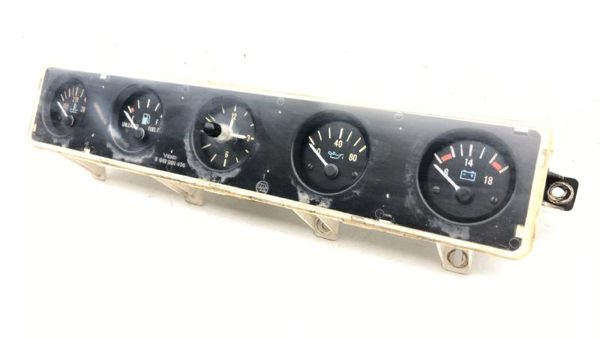 1987-1991 Wrangler Yj Center Gauge Set Oil Fuel Clock Temp Volt Instrument Panel — photo 3
