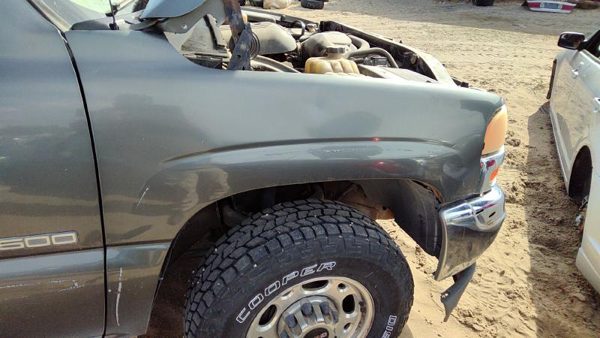 1999-2006 Gmc Sierra 2500 Passenger Right Front Fender Oem Gray 14U 88944418 — photo 4