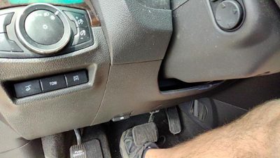 2014-2015 Ford Explorer Lower Dash Under Column Knee Bolster Trim Panel Black Cw