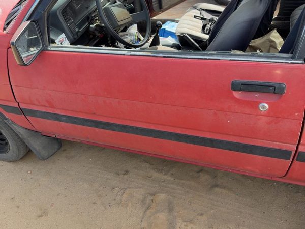 1988 Toyota Corolla Front Door LH Red — photo 4