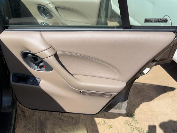 99 Bonneville Passenger Right Rear Door Trim Panel With Switches Back Tan — photo 1