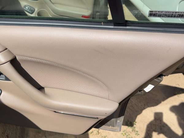 99 Bonneville Passenger Right Rear Door Trim Panel With Switches Back Tan — photo 2