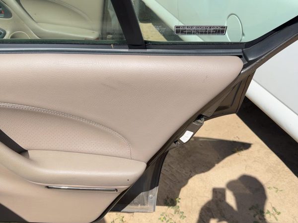 99 Bonneville Passenger Right Rear Door Trim Panel With Switches Back Tan — photo 3