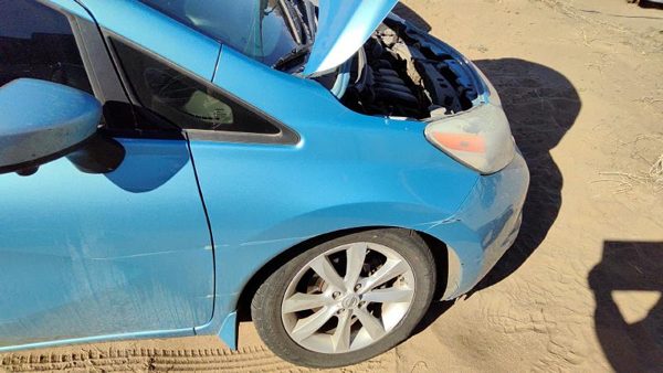 2014-2019 Nissan Versa Note Passenger Right Front Fender Oem Blue Rbe Fca009mbmb — photo 4