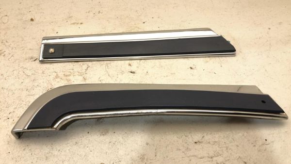 1980-1984 Cadillac Deville Driver Left Side Seat Trim Chrome Strips Oem — photo 5