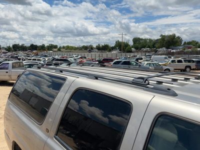 2000-2014 Chevy Suburban Luggage Rack Cross Bars Only Oem Roof