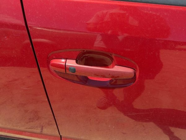 06-09 Prius Passenger Right Front Outside Door Handle Keyless Barcelona Red 3R3 — photo 1