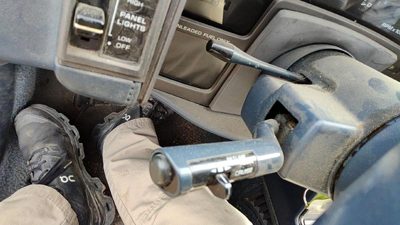 88-91 Olds Cutlass Calais Turn Signal Switch Column Control Lever Headlight Oem