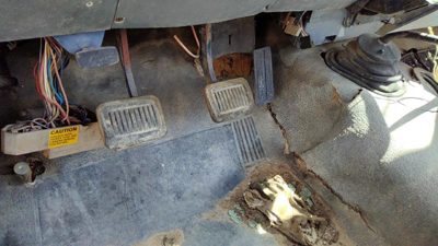 1981-1993 Dodge Ram W250 Complete Clutch And Brake Pedal Assembly Oem