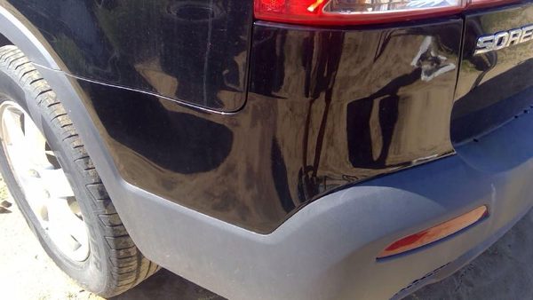 11-14 Kia Sorento Driver Left Rear Moulding On Quarter Panel Oem Gray H9 — photo 5