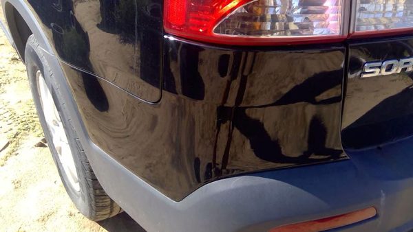 11-14 Kia Sorento Driver Left Rear Moulding On Quarter Panel Oem Gray H9 — photo 9