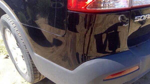 11-14 Kia Sorento Driver Left Rear Moulding On Quarter Panel Oem Gray H9 — photo 7