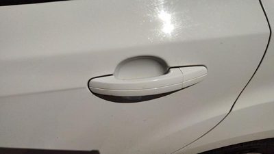 12-18 Focus Ford Focus Driver Left Rear Outside Door Handle Oem Back White Yz