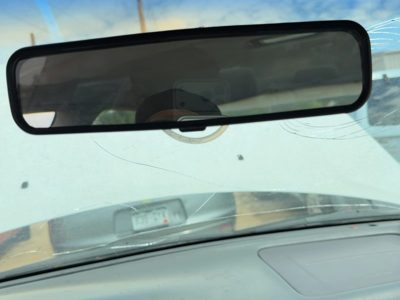 00-01 Toyota Camry Inside Rear View Mirror Oem Windshield Mounted Manual Dimming