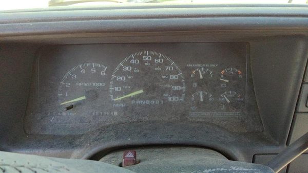 1995 Chevy Silverado 1500 Speedometer Cluster Instrument Gauges Panel Oem Dash — photo 2