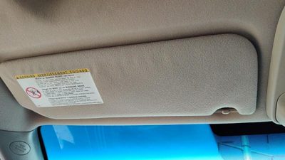 2004 Toyota Sienna Driver Left Sun Visor Oem Fawn 41 7432008090A0