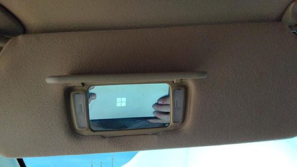 2004 Toyota Sienna Driver Left Sun Visor Oem Fawn 41 7432008090A0 — photo 6