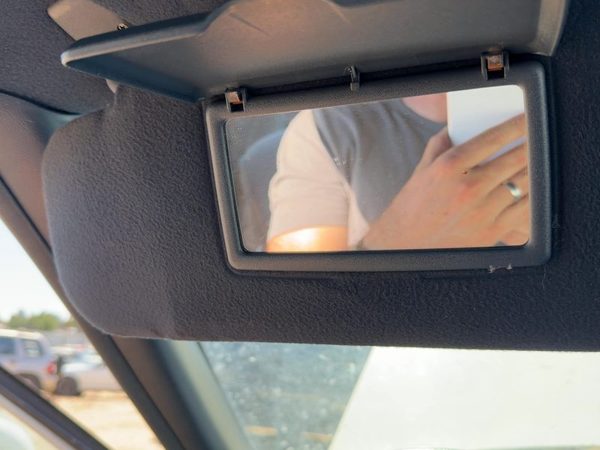 1993 Olds Eighty Eight Driver Left Sun Visor Oem Blue — photo 7