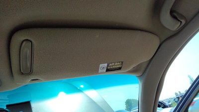 97-03 Buick Park Ave Passenger Right Sun Visor Oem Tan