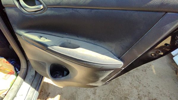 15-19 Sentra Passenger Right Rear Door Trim Panel With Switches Back Charcoal G — photo 6