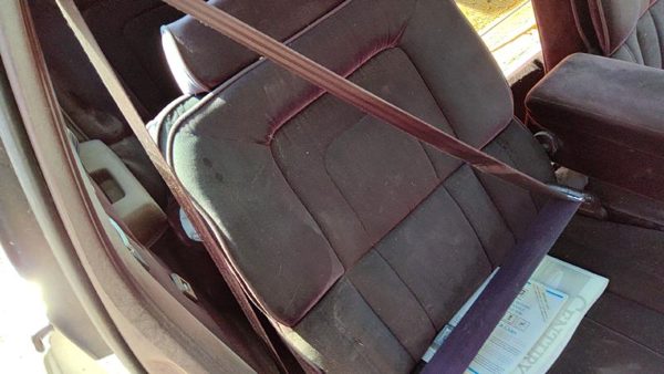 1989 Buick Century Passenger Right Front Seat Belt Retractor Oem Shoulder Red — photo 4