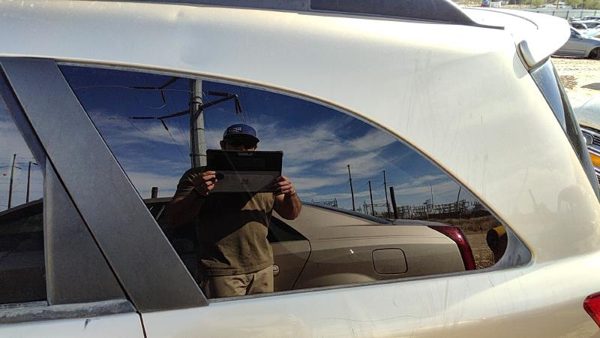 07-08 Grand Vitara Xl-7 Driver Left Rear Quarter Glass Back Side Window Oem — photo 1