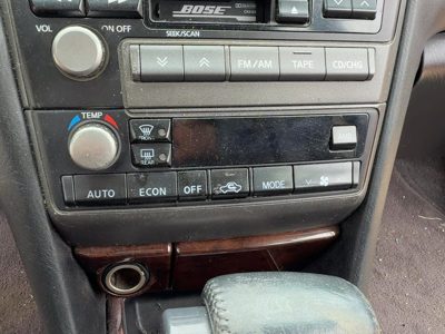 2000 Infiniti I30 Temperature Control Module In Dash Heater Ac Head Unit Oem