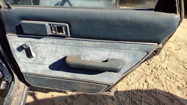 1984-1986 Toyota Camry Passenger Right Rear Inside Door Trim Panel Back — photo 3