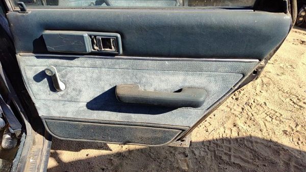 1984-1986 Toyota Camry Passenger Right Rear Inside Door Trim Panel Back — photo 2