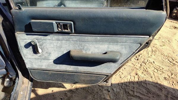 1984-1986 Toyota Camry Passenger Right Rear Inside Door Trim Panel Back — photo 1