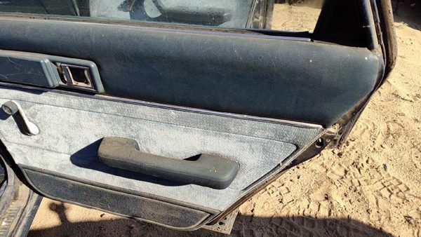 1984-1986 Toyota Camry Passenger Right Rear Inside Door Trim Panel Back — photo 4