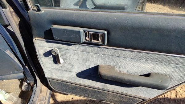 1984-1986 Toyota Camry Passenger Right Rear Inside Door Trim Panel Back — photo 6