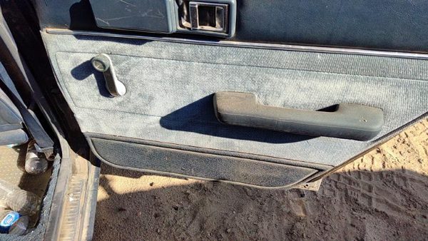 1984-1986 Toyota Camry Passenger Right Rear Inside Door Trim Panel Back — photo 7