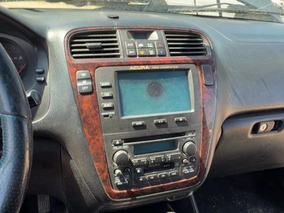 2001-2002 Acura Mdx Trim Bezel Around Radio Surround Dash Panel Oem Black D