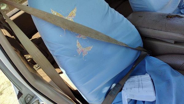 91-94 Ford Explorer Passenger Right Front Seat Belt Retractor Oem Shoulder Tan — photo 1