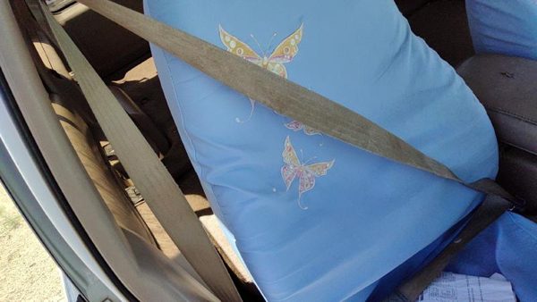 91-94 Ford Explorer Passenger Right Front Seat Belt Retractor Oem Shoulder Tan — photo 5